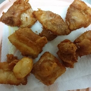 からし風味の唐揚げ